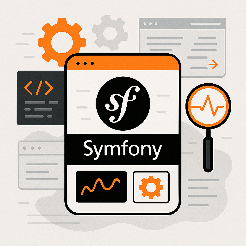 Abstract representation of Symfony code maintenance